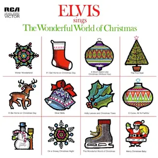 Cover of Elvis Sings the Wonderful World of Christmas