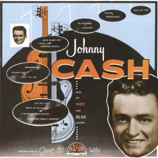 Cover of With His Hot and Blue Guitar