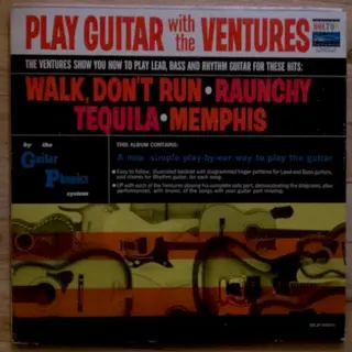 Cover of Play Guitar With The Ventures