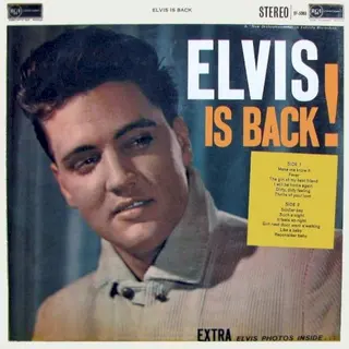 Cover of Elvis Is Back!